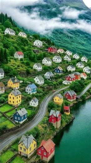 Odda, Norway 🇳🇴✨ | Nature, Hills & Fjords, One of Norway’s Most Beautiful Villages 🇳🇴Hillside Views