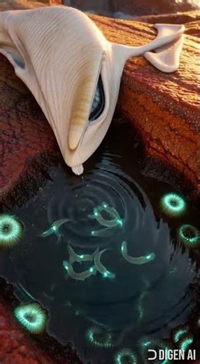 Alien descended from man based on All Tomorrow's