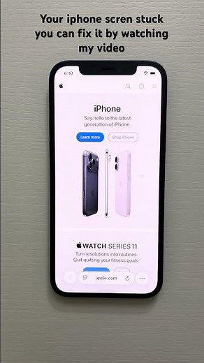 Iphone screen frozen How to fix it? #apple #smartphone #newappleproduct #applenews #tech
