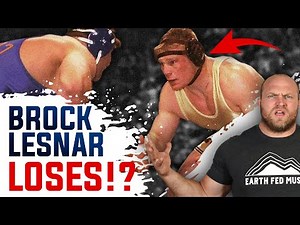 Wrestling Strength Coach REACTS To Brock Lesnar vs Stephen Neal | The BIGGEST Match In NCAA History?