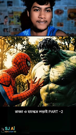 😱 হাল্ক vs রাজা 👑 রাজামশাই হালকে শাস্তি দেওয়ার চেষ্টা | PART - 2 😂 Hulk vs King #funny #shorts