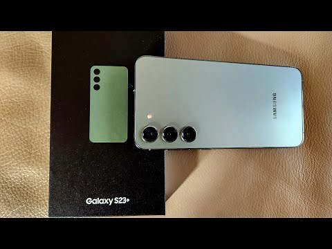 Samsung Galaxy S23 Plus - Unboxing & Hands-On! (Botanic Green)