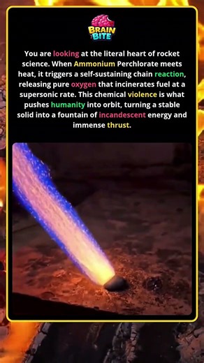 The Chemical Engine That Powers Space Travel #shorts