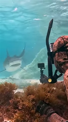 Just stay calm... and don't move...