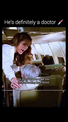 Exactly Related on Instagram: "It's a big building with patients 😂 🎬 Airplane! is a 1980 American comedy film that parodies disaster movies, particularly the 1957 film "Zero Hour!". The movie follows Ted Striker (Robert Hays), a former pilot who has developed a fear of flying. He boards a plane to be close to his estranged girlfriend, Elaine Dickinson (Julie Hagerty), who works as a flight attendant. When the plane's crew becomes incapacitated due to food poisoning, Ted must overcome his fear 