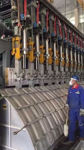 Joda Anode Beam Raising Frames are working in the cells