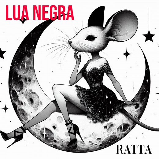 LUA NEGRA🌑🥀-ratta#ratta #fy #makaka #flop #fyp #foryoupage #formiguete