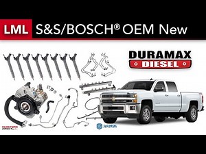 LML CP3 Conversion + Pump Failure Kit (S&S/Bosch New) Duramax 2011-2016