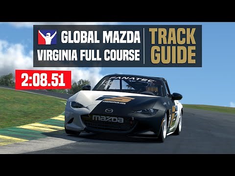 iRacing track guide | VIR Full Course (Global Mazda MX-5)