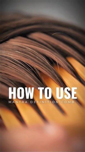 How To Get the BEST Results with the MANTRA Definition Comb! 🏆 #hairstyle