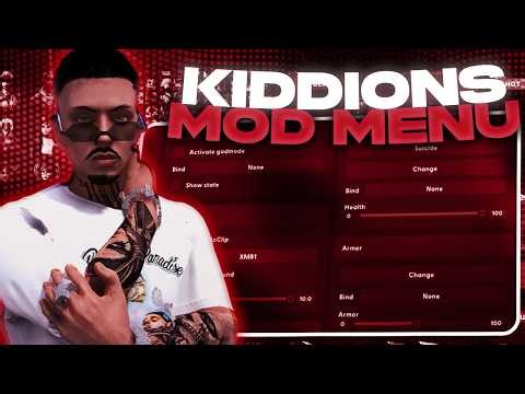 [UPDATED 2026] Kiddions Mod Menu | Mod Menu GTA & GTA 5 Mod Menu Free - 2026