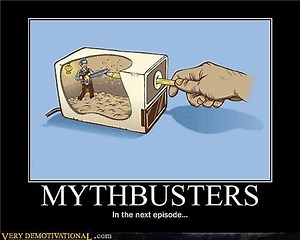 5 of the Funniest Myth Busters Segments
