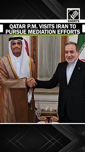 Qatar PM Al Thani visits Tehran to pursue mediation efforts amid US-Iran diplomatic stalemate