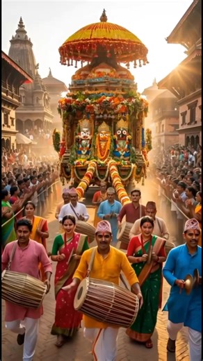 Jagannath Rathayatra 2025 Invitation in Patan