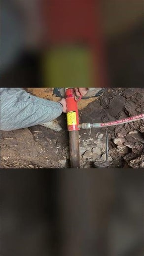 Steel Pier Installation POV — Driven to 10,000 PSI (Raw Sound)