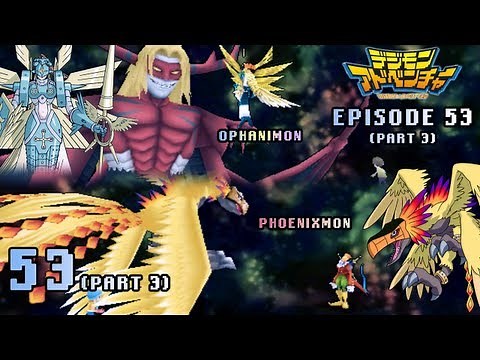 Digimon Adventure PSP - Walkthrough Episode 53 ~ Part 3 ~ Ophanimon and Phoenixmon