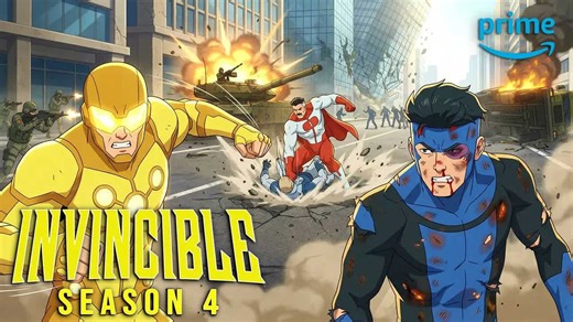Invincible season 4 (2026) JK Simmons & Jason Mantzoukas