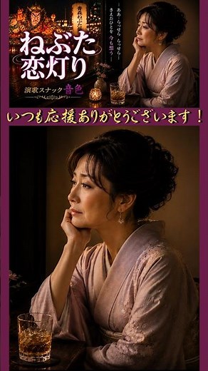 【感涙演歌】ねぶた恋灯り⑤｜沁みる演歌、星空に亡き人を想う。二度と会えない人へ…生涯消えぬ愛。祭が終わった夜、涙が星になる。あなたは誰より眩しかった。｜青森演歌 / 47都道府県演歌紀行