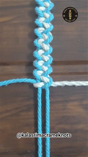 Diy Macrame Bracelet basic knots tutorial for beginners #macrame #diy #bracelet #handmade #shorts
