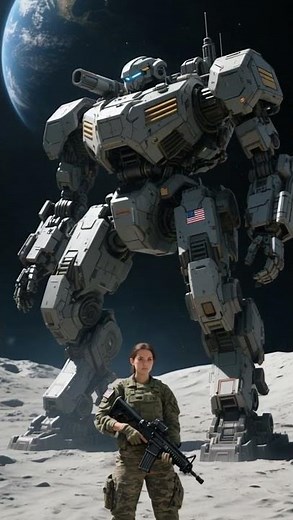 Ready: Female Warrior with M416 Fights Mech Invasion | RoadToMaker Original