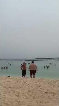 Beach Crowd Cheers as Man Takes Off Shirt for First Time in Life