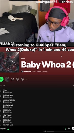 Viewer Discretion Advised😬 #margielathefella #glokk40zpazz #underground #babywhoa2 #gl40