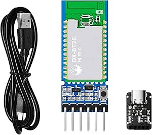 Amazon.com: PDDAXLQUE DX-BT26 HID+BLE Developer Kit Bluetooth Module 85M Long Distance Automatic reconnection at Commands DA14531 BLE 5.1 Uart Serial Communication Bluetooth Module (DX-BT26 HID-Set) : Electronics