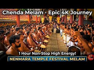Pandi Melam 4K Full Video: Nenmara Vallangi Vela 2026 | Kerala’s Best Chenda Melam Performance 🥁