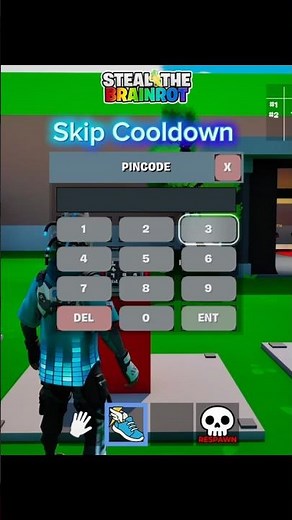 Steal the Brainrot Secret Code for Skip Machine Cooldown #fortnite#secretcode#stealthebrainrot