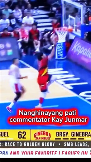 Junmar the MVP Di Makapaniwala pati commentator😱😱😱