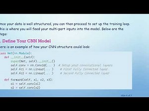 How to Train PyTorch CNN with Multiple Inputs