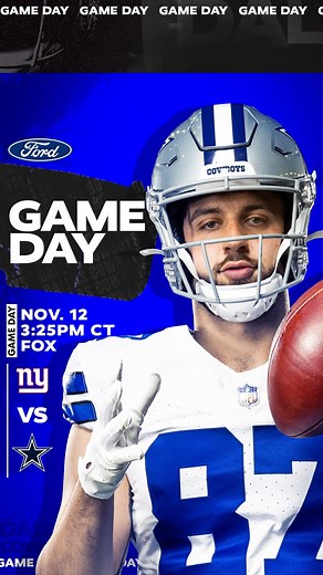 🗣️ NFC East battle at our 🏠 #NYGvsDAL | North Texas Ford Dealers | Dallas Cowboys