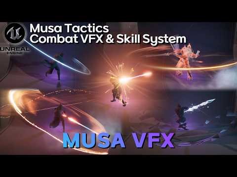 Musa Tactics | High-End Melee Combat VFX for Unreal Engine 5