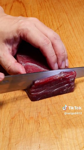 一週間熟成した本マグロの贅沢刺身