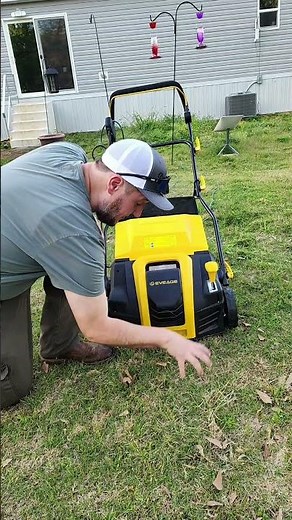 The Eveage dethatcher/scarifier is here! dethatch your lawn without renting or borrowing!