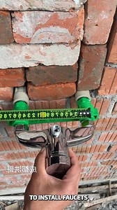 1M views · 2.1K reactions | Quick Wall Faucet Setup Guide #FaucetInstallation #HomeImprovement #SmartPlumbing | Fatafatnews | Facebook