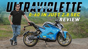 Ultraviolette F77 MACH 2 Ride Review: The F77 is India's first made-in-India electric sports bike, and today we have the facelifted Ultraviolette F77 MACH 2. It features larger battery packs, updated features, and an improved range. But is it worth the ₹2.99 lakh (ex-showroom) price tag? Join Ankur Taneja to find out. #UltravioletteF77MACH2 #Bike | Times Drive