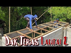 Here's how, boss‼️How to make cast formwork for a terrace on the 2nd floor