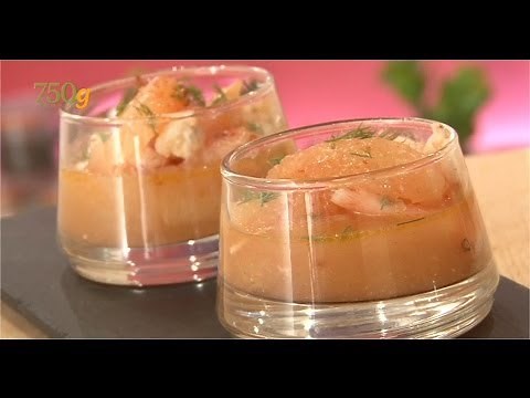 Shrimp and Grapefruit Verrine Recipe - 750g