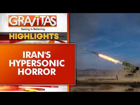 Iran's Unstoppable Hypersonic Missile | Iran Fires Deadlier Missile Barrage | GRAVITAS HIGHLIGHTS