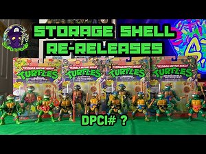 Playmates Re-Released Storage Shell Turtles!