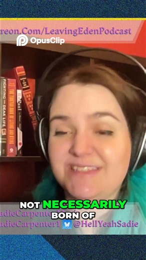 Check out Leaving Eden Podcast S2E3, "Fundies YEARN for the year 100 AD" available wherever you get podcasts #religion #christianity #exfundie #deconstruction #Deconstructing #cult #podcast #exvangelical | Leaving Eden Podcast