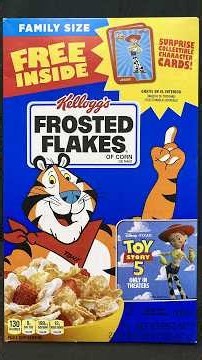 Frosted Flakes x Toy Story 5 Cereal Box Trading Cards SEALED OPENING | FOILED! #Shorts