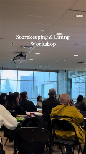 Scorekeeping and Lining Workshop for Volleyball Tournaments