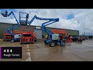 2012 Genie Z45 25 articulated boom lift