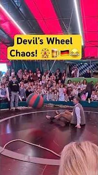 Devil’s Wheel Chaos! Full Oktoberfest Video on My Channel 🍻🎡