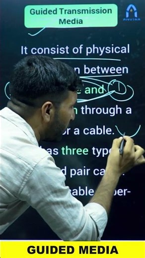 12. Guided media | computer networking by sampat sir #shorts #trending