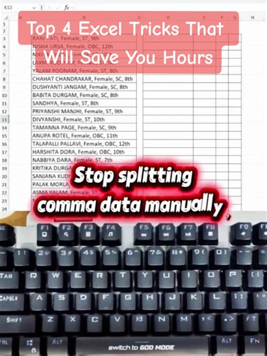 Top 4 Excel Tricks to Save Time and Boost Efficiency