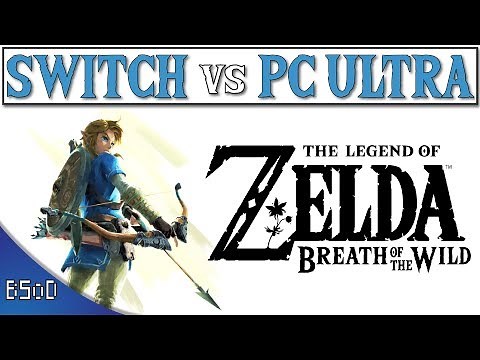 Nintendo Switch vs PC Ultra Graphics | Zelda Breath of the Wild