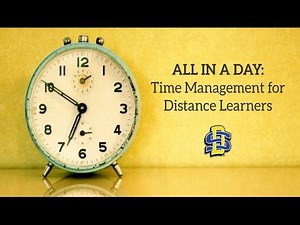 All in a Day: Time Management for Distance Learners